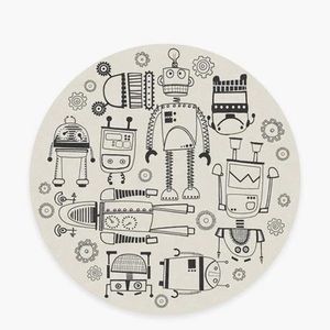 New Ruggable 6 Foot Round Rug - machine Washable